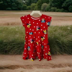 Minnie Mouse Dress Disney Junior Girl’s Toddler Pullover Lightweight